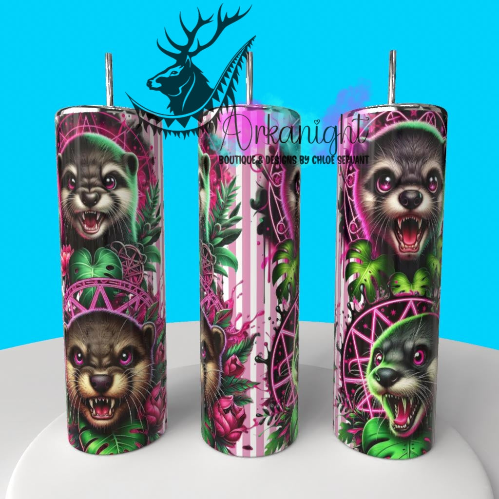 Numérique - Collection Monstera & Halloween 2025 - Psycho Otters