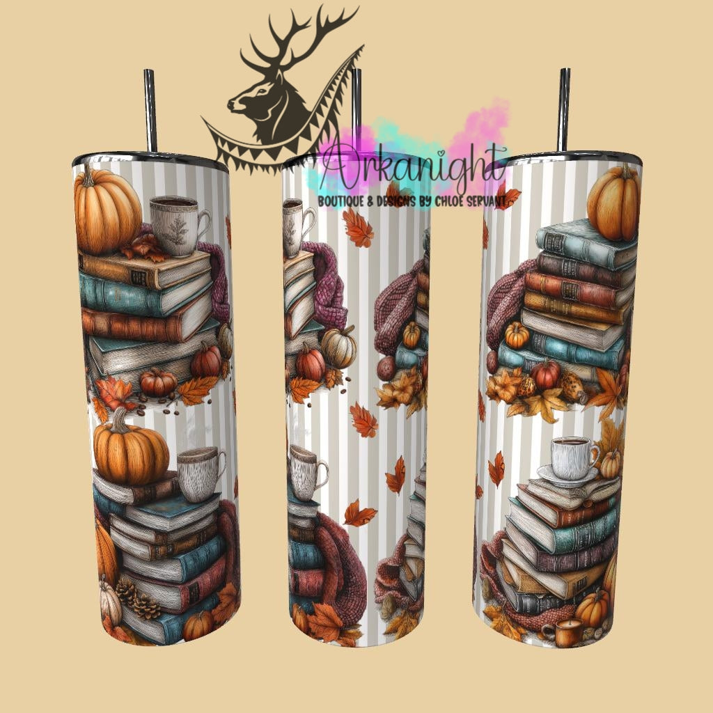 Gourde sur commande - Collection Automne 2025 - Books & Coffee