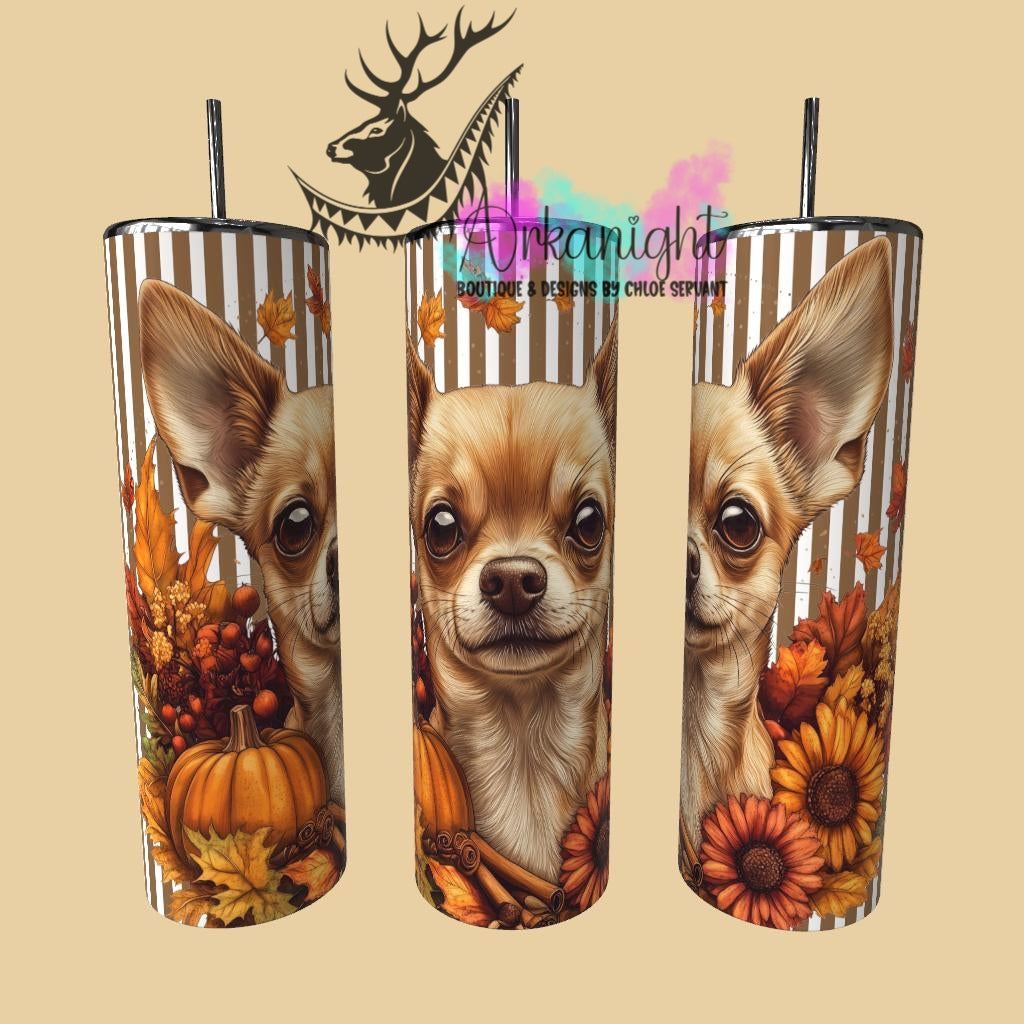 Gourde sur commande - Collection Automne 2025 - Chihuahua Blond