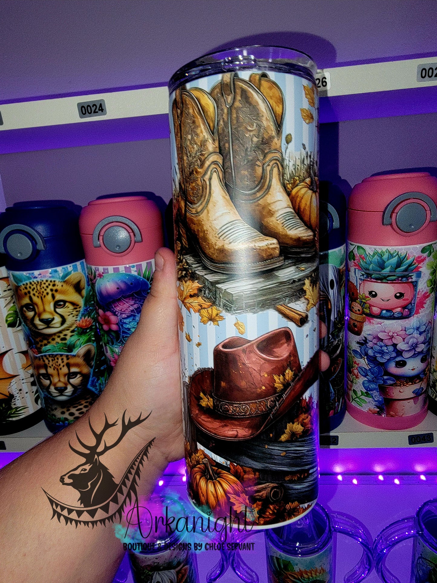 Gourde sur commande - Collection Automne 2025 - Cowgirl Loves Autumn