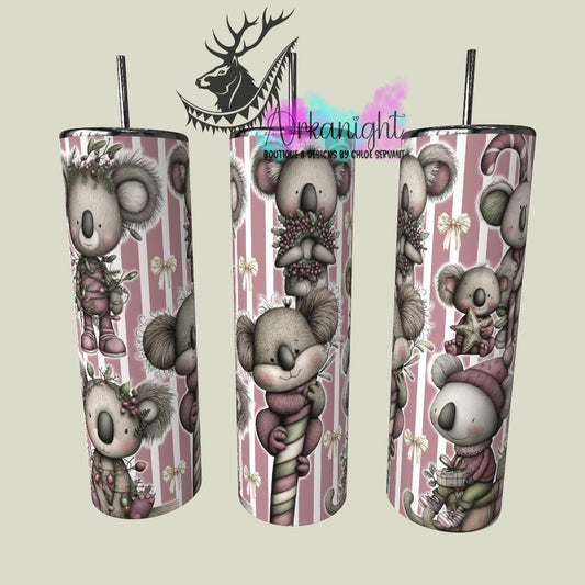 Numérique - Collection Hiver & Noël 2025 Vintage - Koalas Festifs