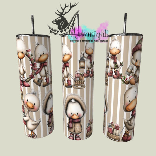 Numérique - Collection Hiver & Noël 2025 Vintage - Oies Festifs- 02