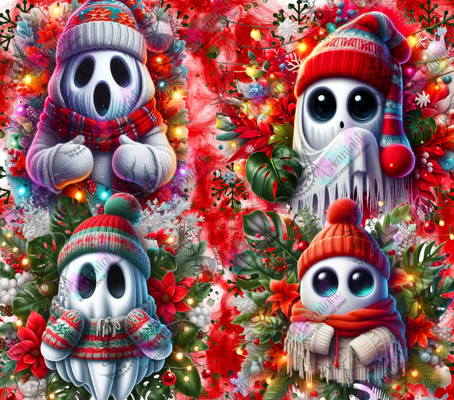 Numérique - Collection Hiver & Noël  2025 - Fantôme de Noël