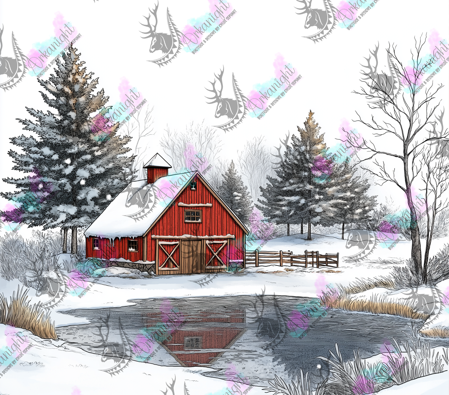 Numérique - Collection Hiver & Noël  2025 - Ranch Du Lac