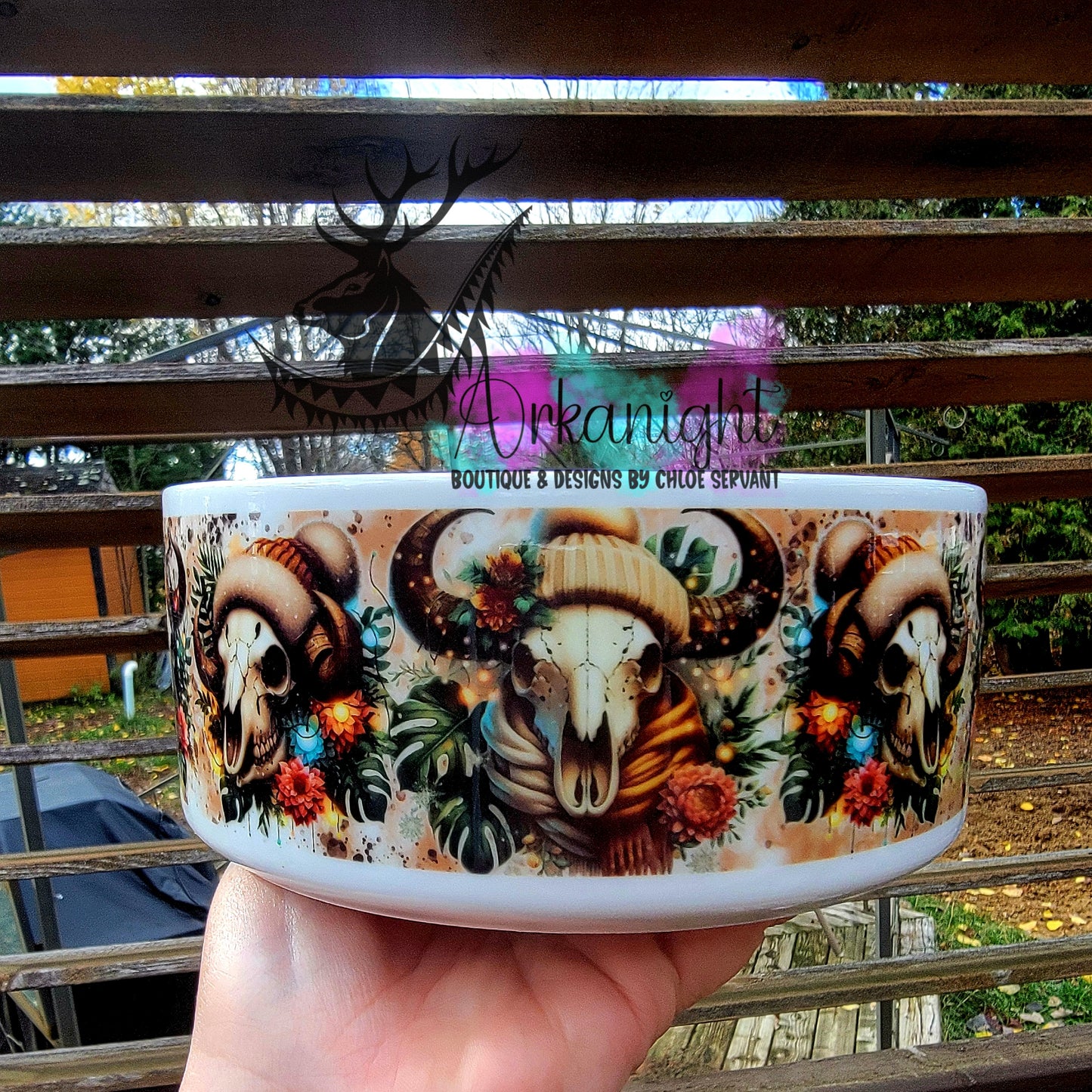 Gamelle en céramique sur commande - Collection Hiver & Noël 2025 - Bramabull