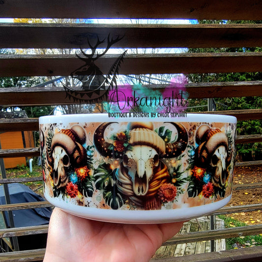 Gamelle en céramique sur commande - Collection Hiver & Noël 2025 - Bramabull