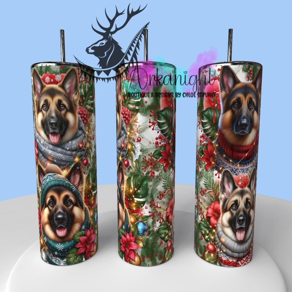 Numérique - Collection Hiver, Monstera & Chien 2025 - Berger Allemand