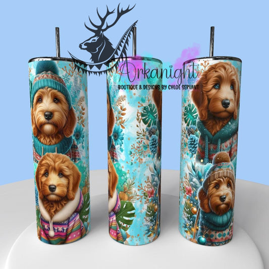 Numérique - Collection Hiver, Monstera & Chien 2025 - Goldendoodle