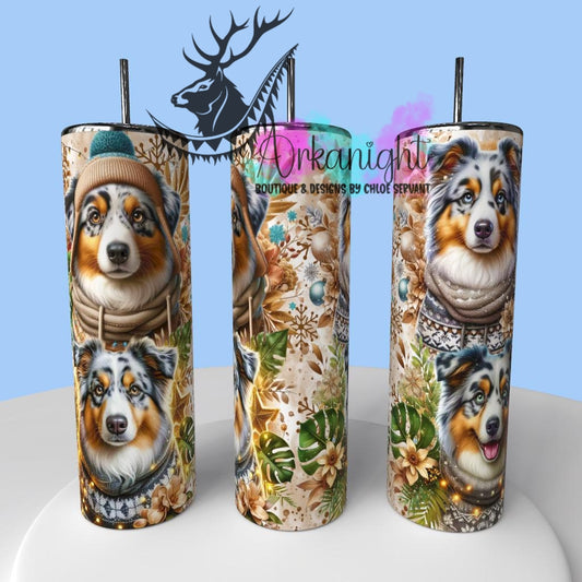 Numérique - Collection Hiver, Monstera & Chien 2025 - Berger Australien