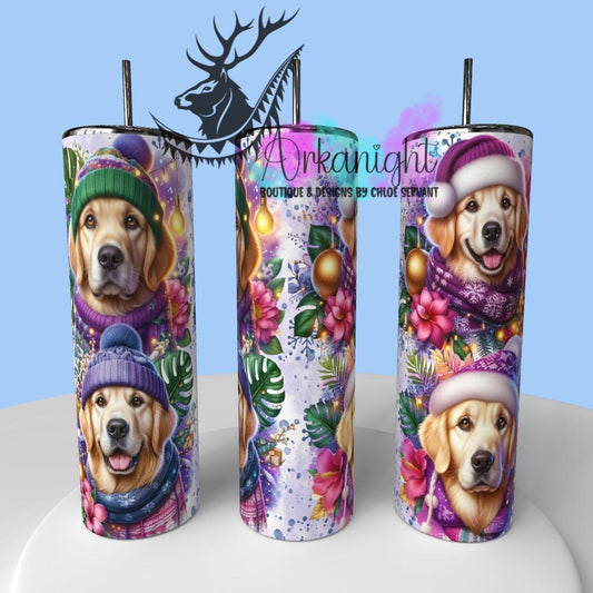 Numérique - Collection Hiver, Monstera & Chien 2025 - Golden Retriever
