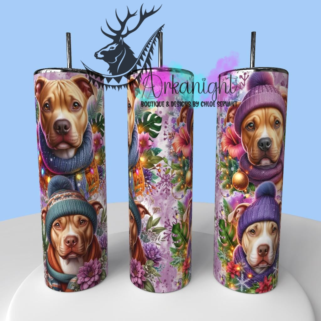 Numérique - Collection Hiver, Monstera & Chien 2025 - Pitbull