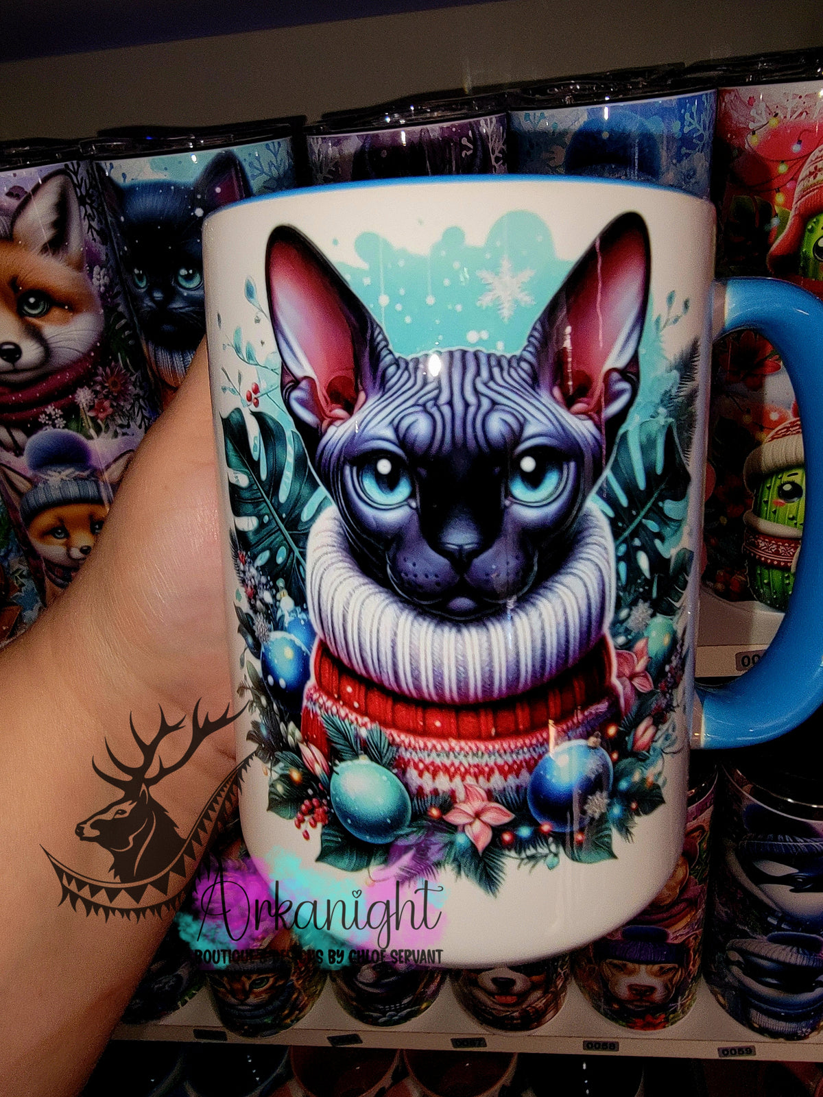 Tasse en céramique sur commande - Collection Hiver 2025 - Sphynx