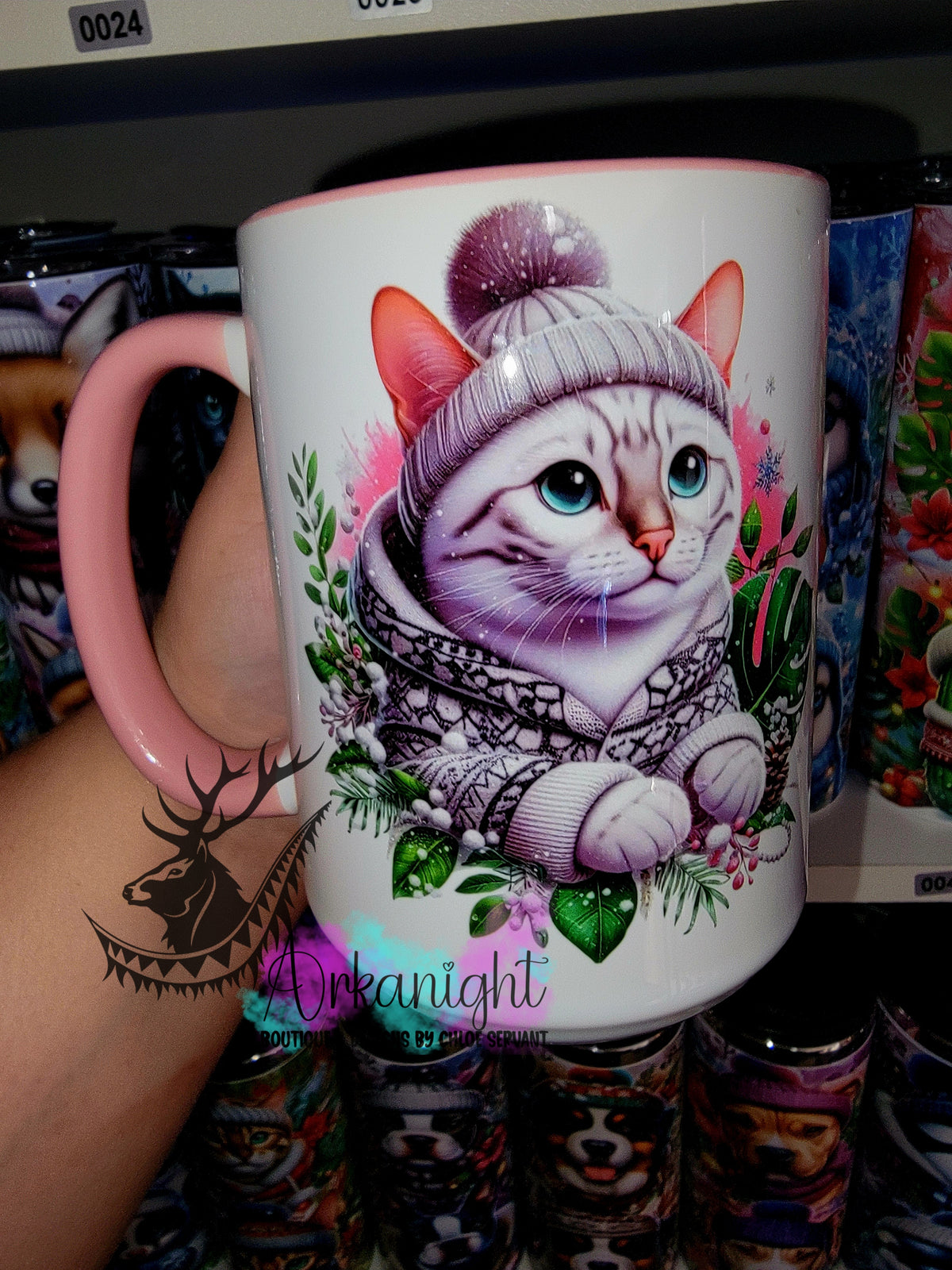 Tasse en céramique sur commande - Collection Hiver 2025 - Bengal Snow
