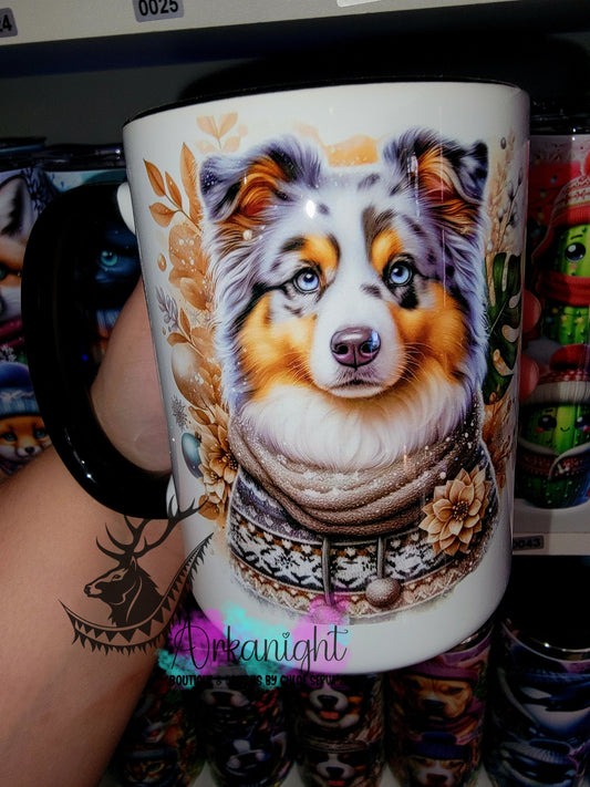 Tasse en céramique sur commande - Collection Hiver 2025 - Berger Australien