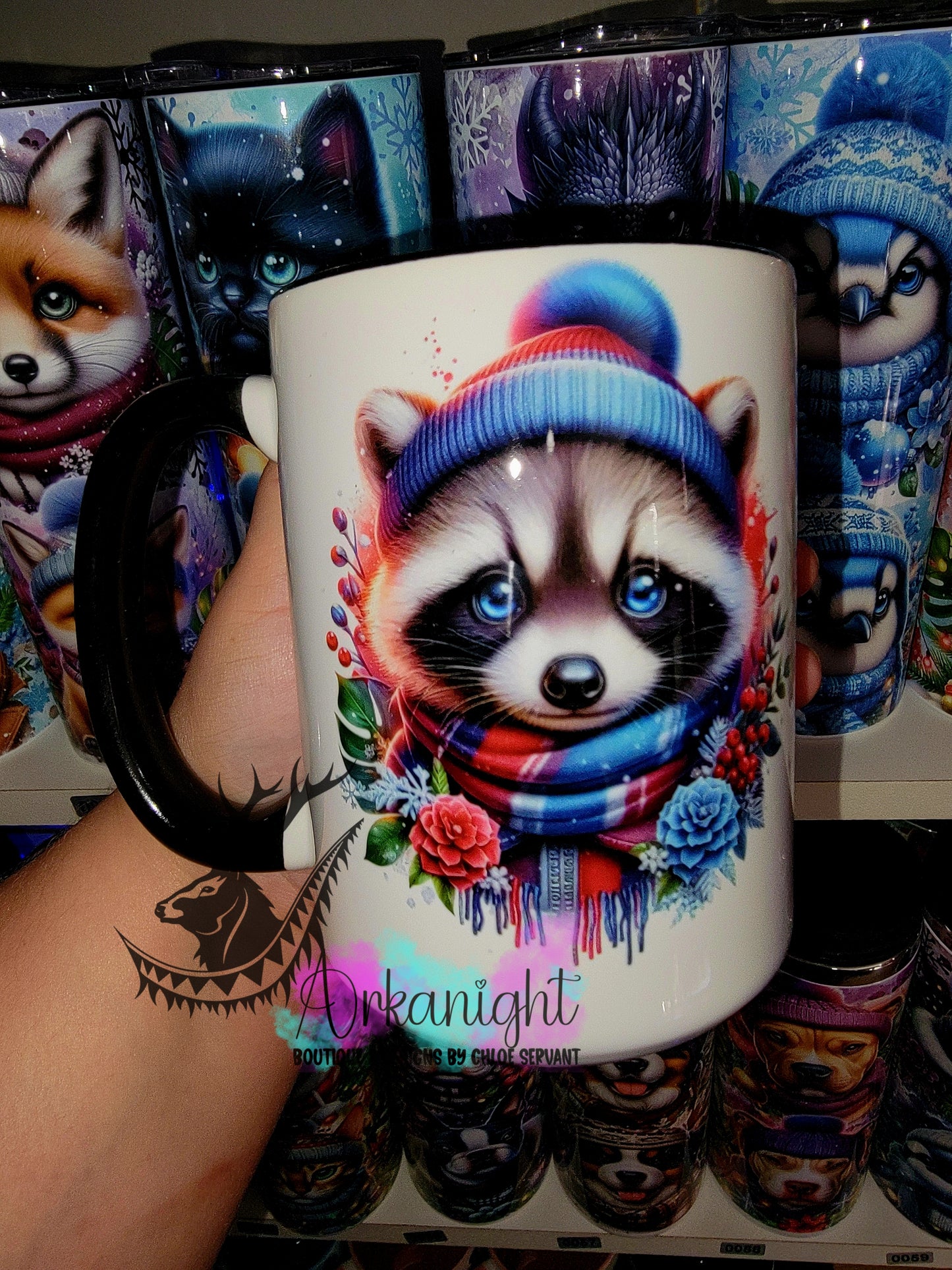 Tasse en céramique sur commande - Collection Hiver 2025 - Raton