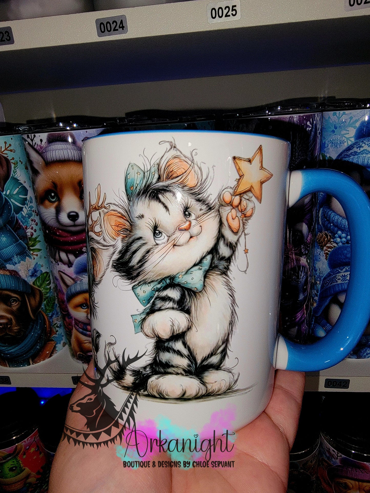 Tasse en céramique sur commande - Collection Hiver 2025 - Chats Vintage