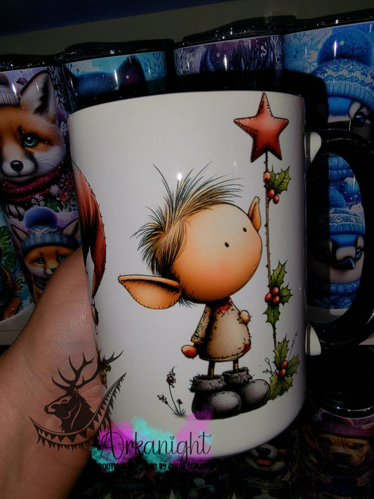 Tasse en céramique sur commande - Collection Hiver 2025 - Elfes Vintages