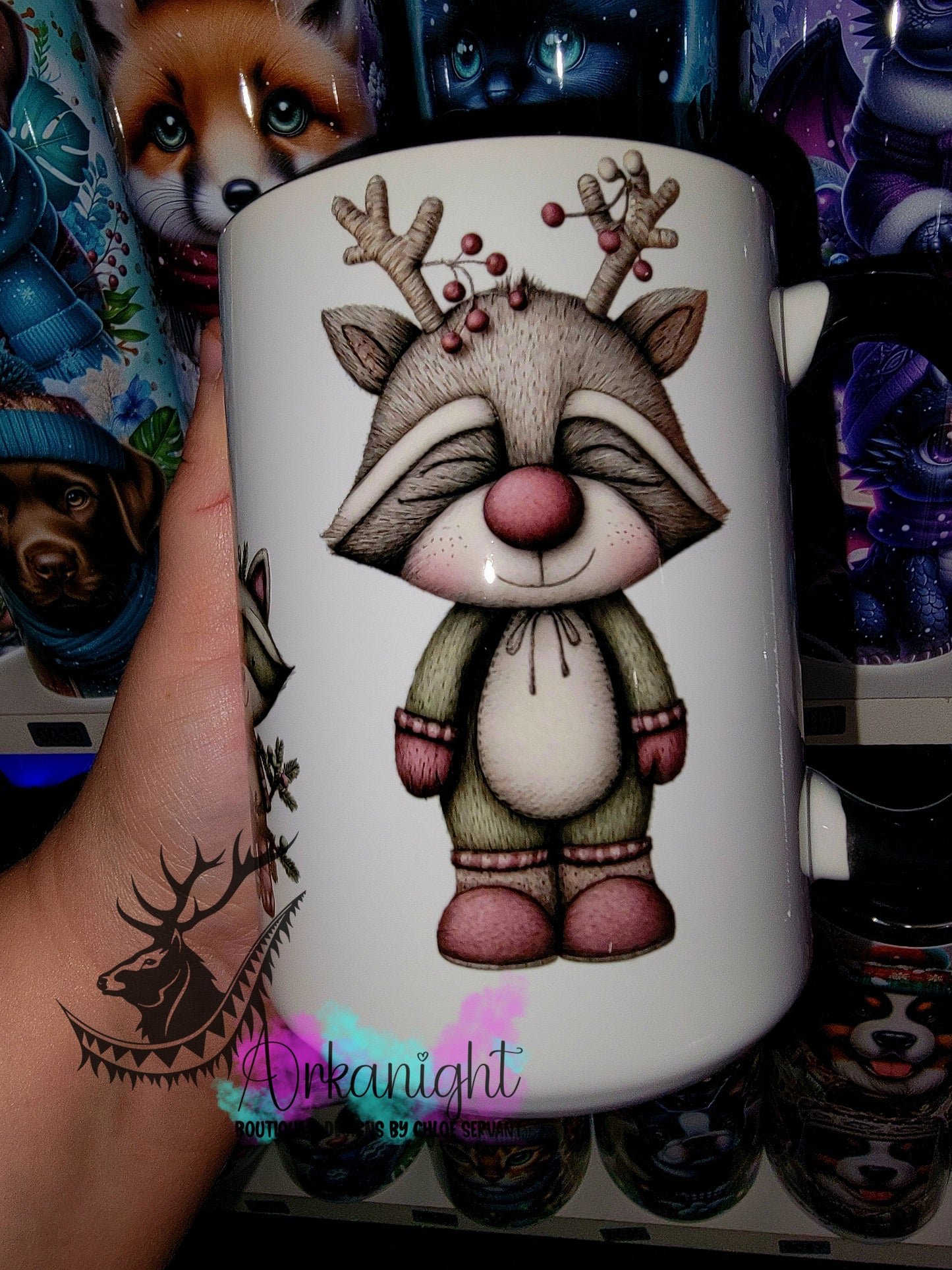 Tasse en céramique sur commande - Collection Hiver 2025 - Raton Vintage