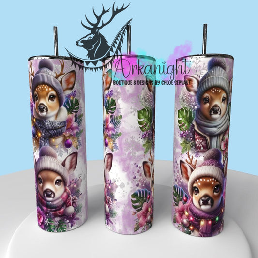 Gourde sur commande - Collection Hiver & Animals 2025 - Bichette