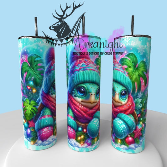 Gourde sur commande - Collection Hiver & Animals 2025 - Tortue de mer 2.0