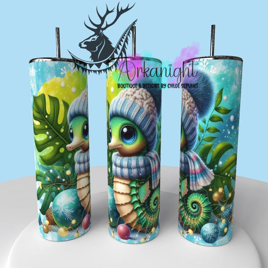 Gourde sur commande - Collection Hiver & Animals 2025 - Sea Horse 2.0