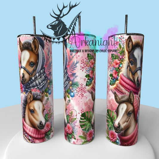 Gourde sur commande - Collection Hiver & Animals 2025 - Pouliche