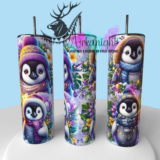 Gourde sur commande - Collection Hiver & Animals 2025 - Pingouin