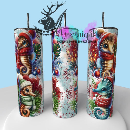 Gourde sur commande - Collection Hiver & Animals 2025 - Sea Horse