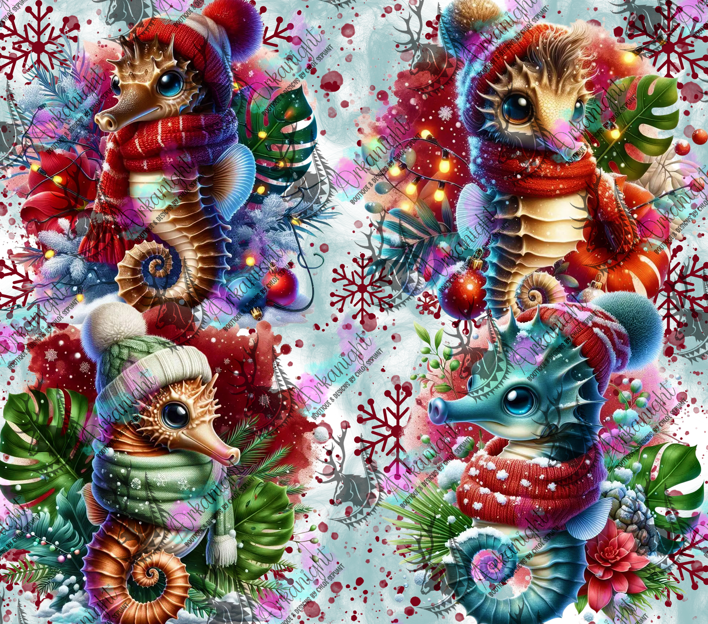 Numérique - Collection Hiver & Animals 2025 - Sea Horse
