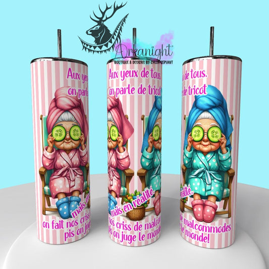 Gourde sur commande - Exclusivité #166 - Malcommodes qui jugent le monde!