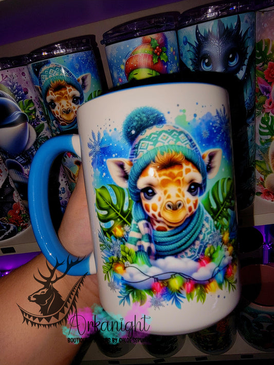 Tasse en céramique sur commande - Collection Hiver 2025 - Giraffe 1