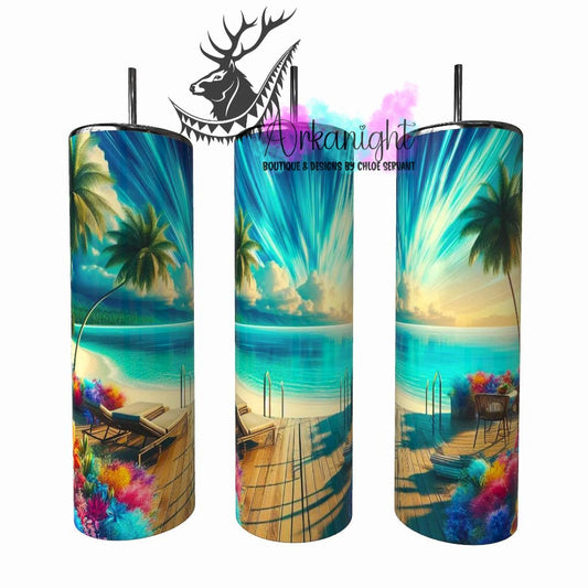 Gourde sur commande - Collection Voyage 2026 - Beach Day - 01