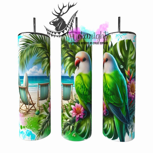 Gourde sur commande - Collection Voyage 2026 - Inséparable  en Vacance