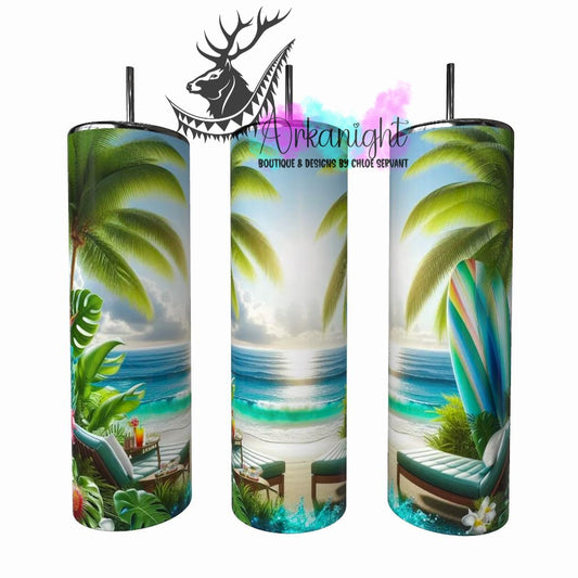 Gourde sur commande - Collection Voyage 2026 - Beach Day - 01