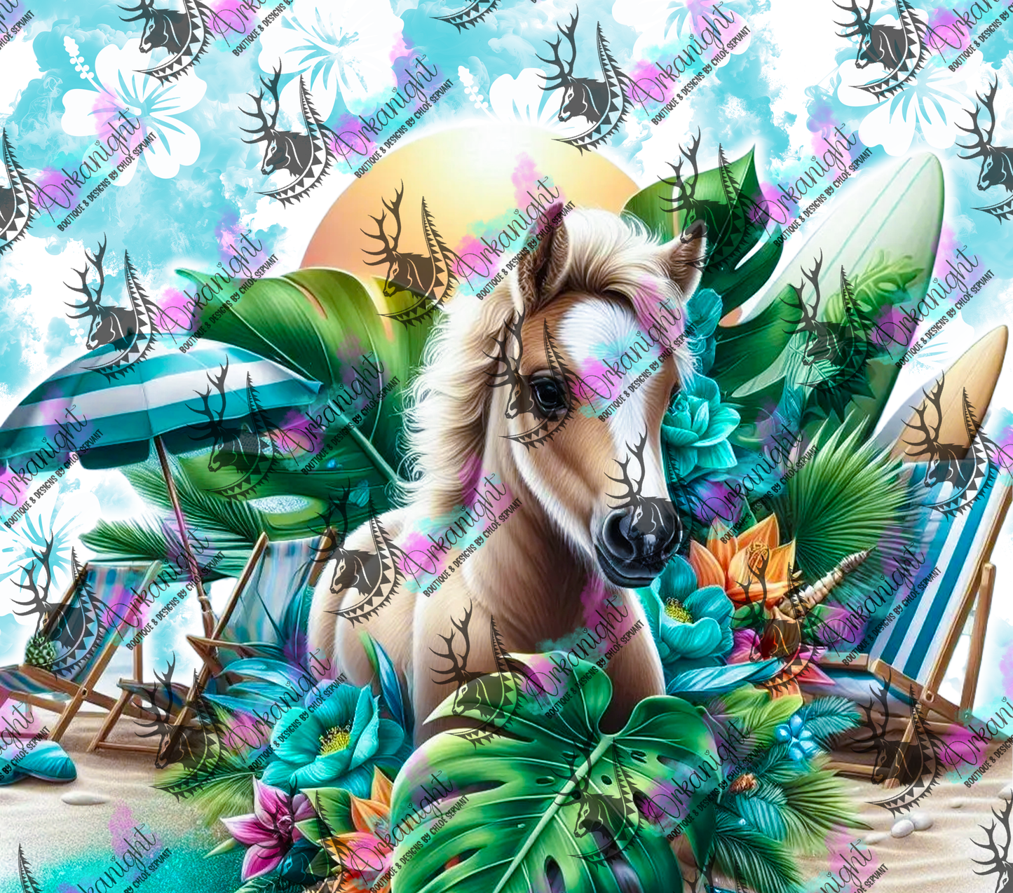 Numérique - Collection Voyage 2026 - Poulain Palomino en Voyage