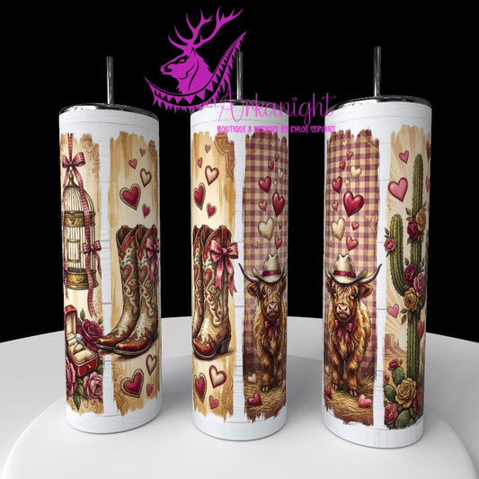 Numérique - Collection Saint-Valentin Vintage 2026 - Western Paintbrush