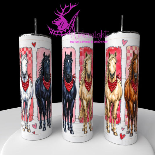 Numérique - Collection Saint-Valentin Vintage 2026 - Horses Paintbrush