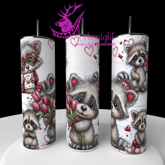 Numérique - Collection Saint-Valentin Vintage 2026 - Red Raccon