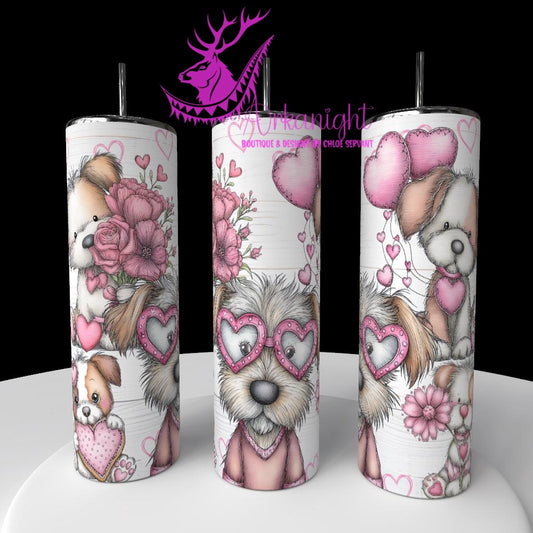 Numérique - Collection Saint-Valentin Vintage 2026 - Old Rose Dog