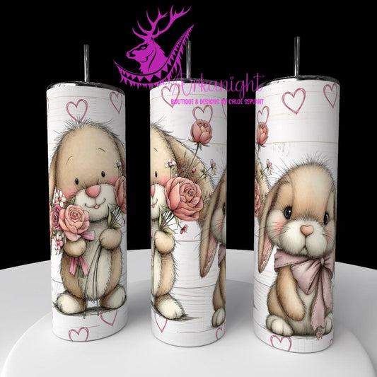 Numérique - Collection Saint-Valentin Vintage 2026 - Old Pink Bunny - 02