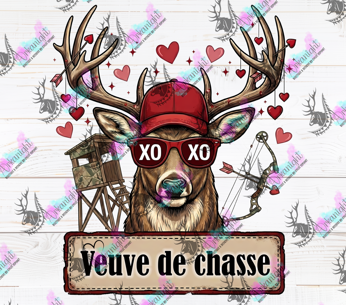 Numérique - Collection Saint-Valentin Vintage 2026 - Veuve de Chasse