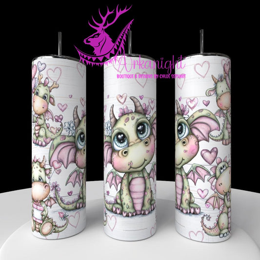 Numérique - Collection Saint-Valentin Vintage 2026 - Cute Baby Dragon
