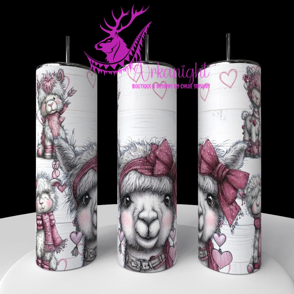 Gourde sur commande - Collection Saint-Valentin 2026 - Vintage Old Rose Alpaca