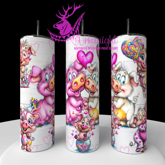 Numérique - Collection Saint-Valentin Vintage 2026 - Lover Pigs