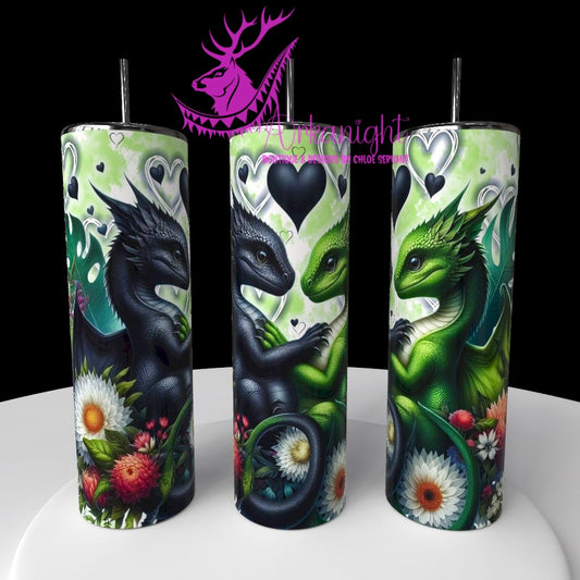 Numérique - Collection Saint-Valentin 2026 - Dragon - Black & Green