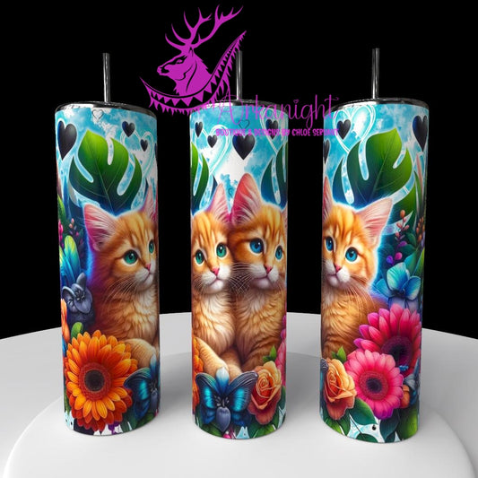 Gourde sur commande - Collection Saint-Valentin 2026 - Chats - 03