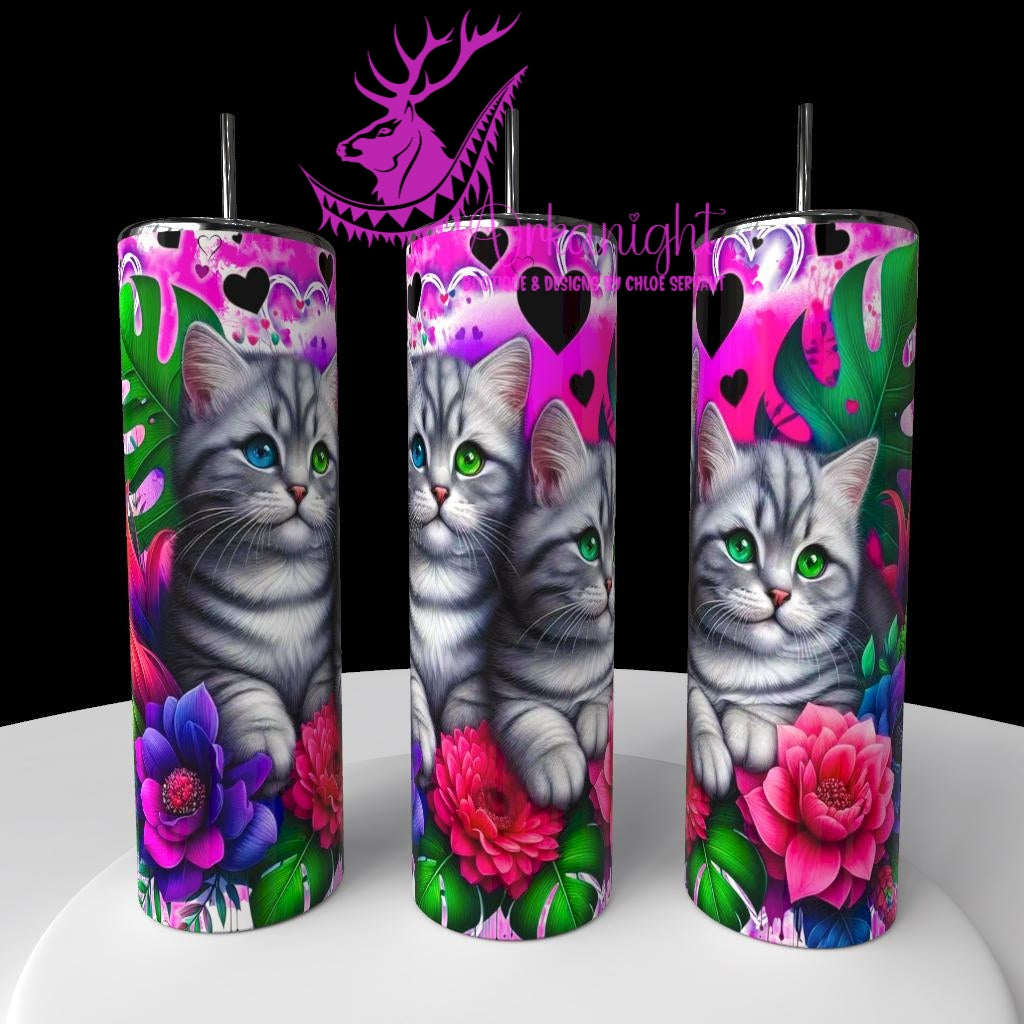 Gourde sur commande - Collection Saint-Valentin 2026 - Chats - 06