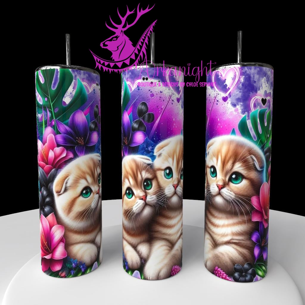 Gourde sur commande - Collection Saint-Valentin 2026 - Chats - 08