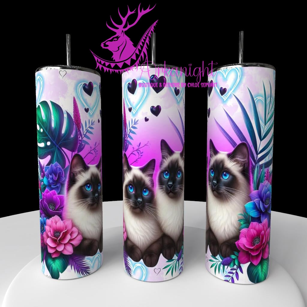 Gourde sur commande - Collection Saint-Valentin 2026 - Chats - 09