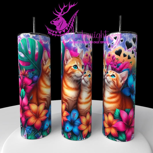 Gourde sur commande - Collection Saint-Valentin 2026 - Chats - 11
